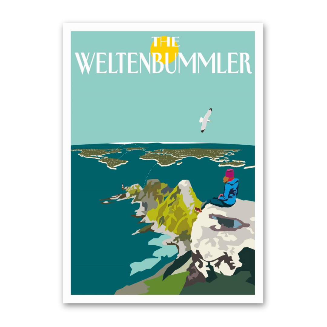 Postcard The Weltenbummler, Cityproducts