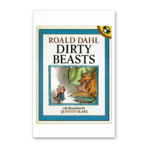 Postcard Dirty Beasts by Roald Dahl