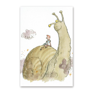 Postcard Dirty Beasts by Roald Dahl