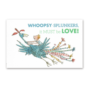 Postcard Dirty Beasts by Roald Dahl