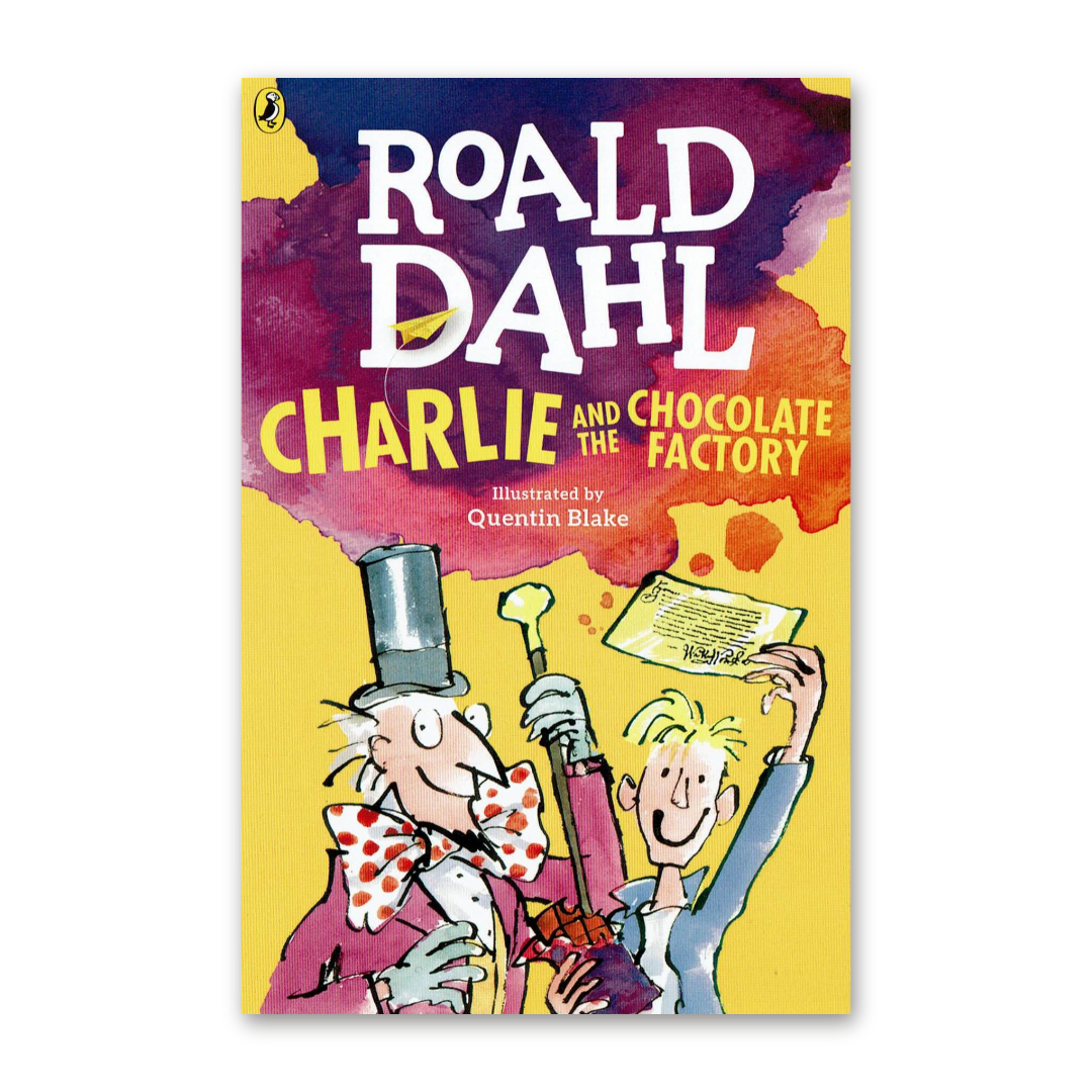 Postcard Charlie and the Chocolate Factory by Roald Dahl