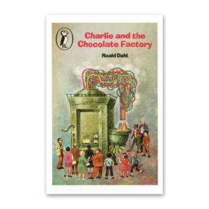 Postcard Charlie and the Chocolate Factory by Roald Dahl