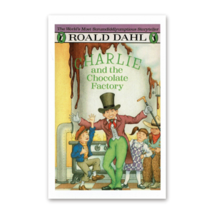 Postcard Charlie and the Chocolate Factory by Roald Dahl