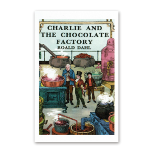 Postcard Charlie and the Chocolate Factory by Roald Dahl