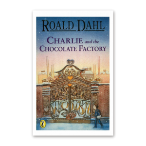 Postcard Charlie and the Chocolate Factory by Roald Dahl