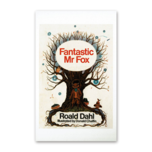 Postcard Fantastic Mr Fox by Roald Dahl