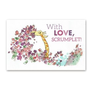 Postcard The Giraffe and the Pelly and Me by Roald Dahl