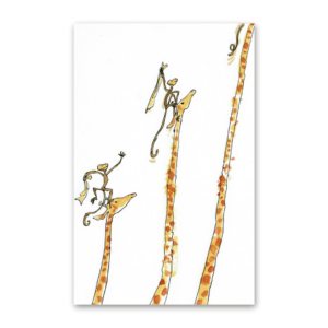 Postcard The Giraffe and the Pelly and Me by Roald Dahl