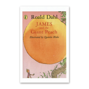 Postcard James and the Giant Peach by Roald Dahl