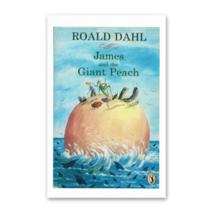 Postcard James and the Giant Peach by Roald Dahl