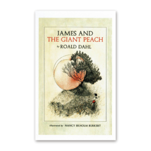 Postcard James and the Giant Peach by Roald Dahl