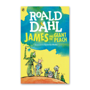 Postcard James and the Giant Peach by Roald Dahl