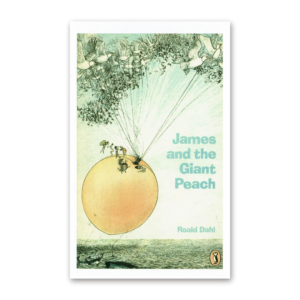 Postcard James and the Giant Peach by Roald Dahl