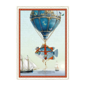Postcard Leichtigkeit der Tiefe, N18 Edition Wundersam