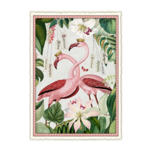 Postcard Liebe ist pink, N7 Edition Wundersam