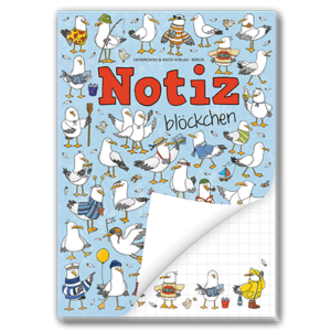 Notepad Möwen, Charis Bartsch 50 Sheets