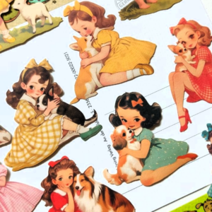 12 Stickers Bag, Sweet Friends II