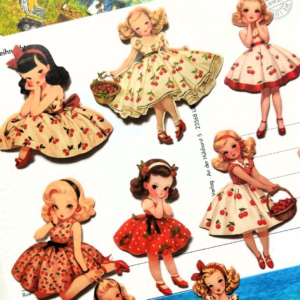 12 Stickers Bag, Cherry Girl II