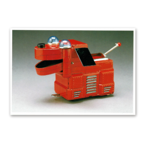 Postcard Space Dog, Tin Toys 1996