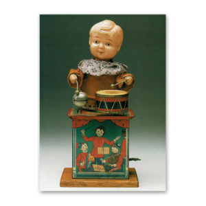 Postcard Drummer, Tin Toys 1996