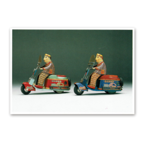 Postcard Scooters, Tin Toys 1996