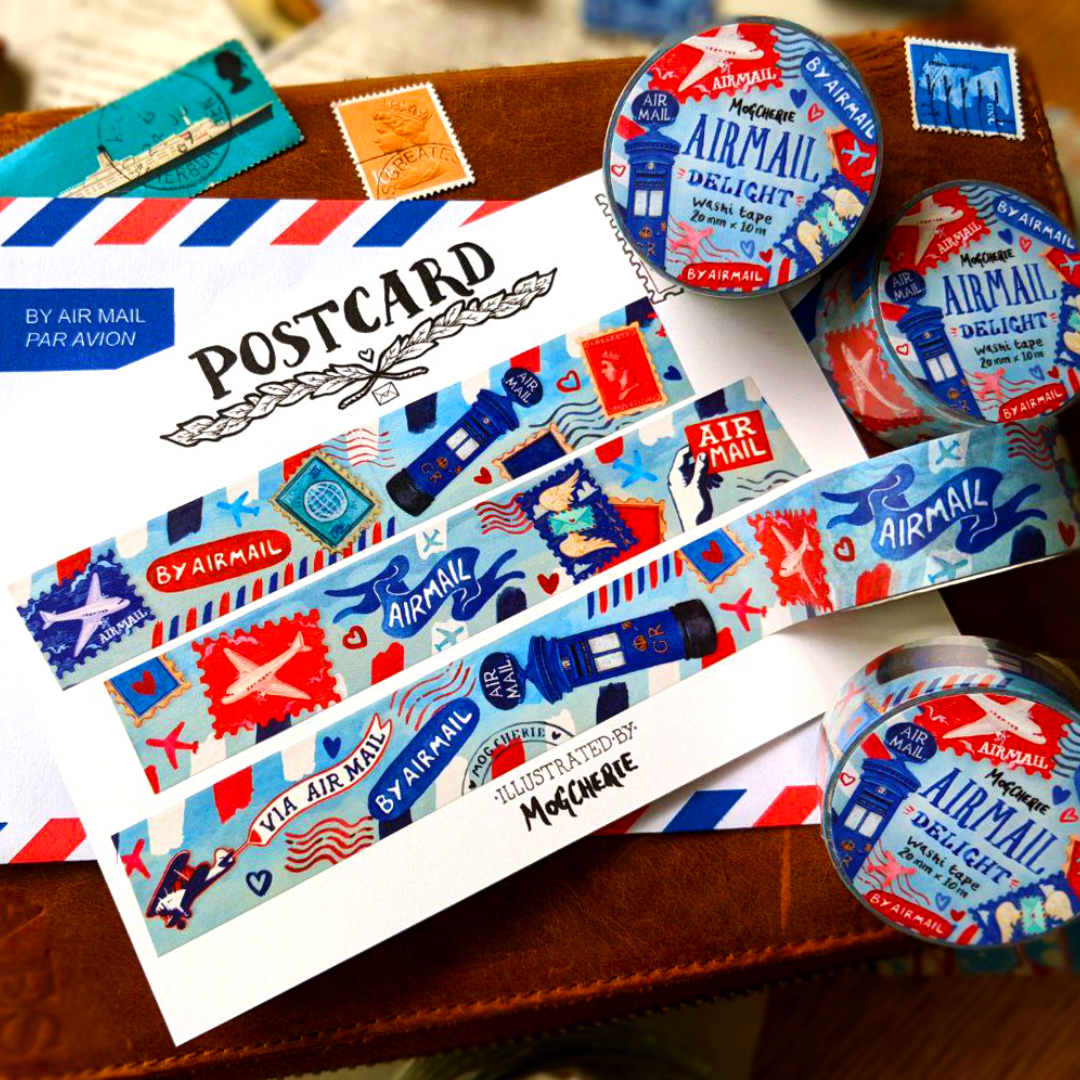 Washitape Airmail Delight, MogCherie