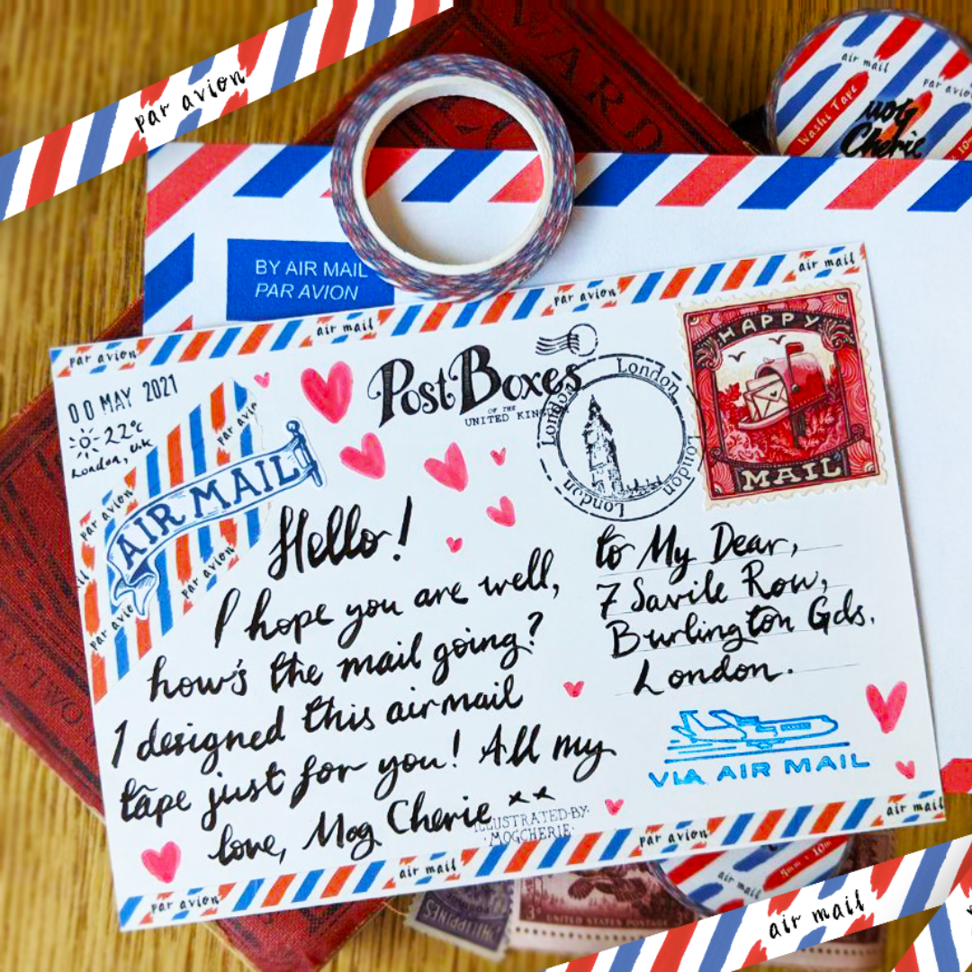 Washitape Vintage Airmail, MogCherie
