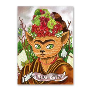 Postcard Frida Katzo, Lee D. Böhm
