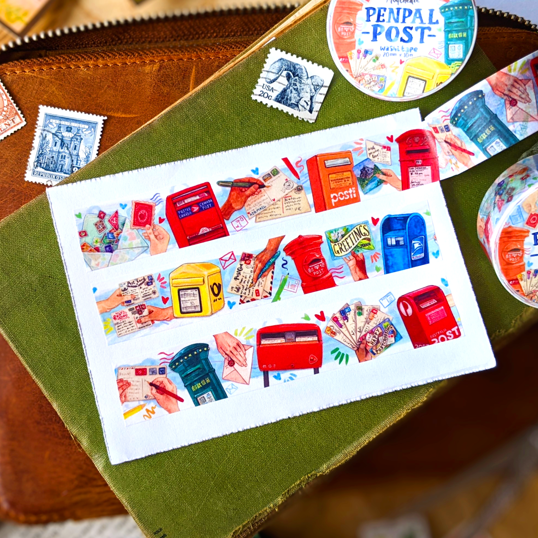 Washitape PenPal Post, MogCherie