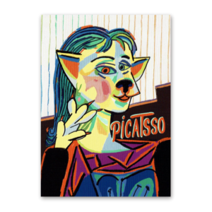 Postcard Pablo Picatsso, Lee D. Böhm