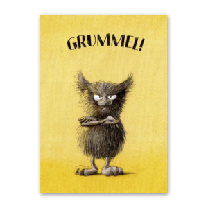 Postcard Muffelmonster, Franziska Harvey