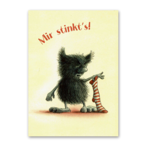 Postcard Muffelmonster, Franziska Harvey