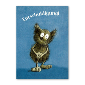Postcard Muffelmonster, Franziska Harvey