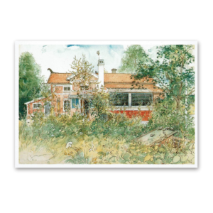 Postcard The Lodge, Carl Larsson 1993
