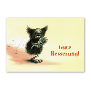 Postcard Muffelmonster, Franziska Harvey
