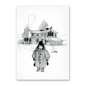 Postcard Ett Hem, Carl Larsson 1993
