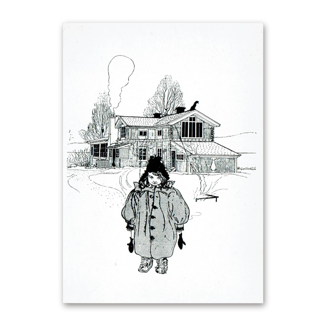 Postcard Ett Hem, Carl Larsson 1993