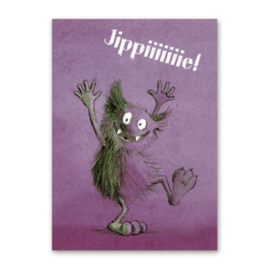 Postcard Muffelmonster, Franziska Harvey