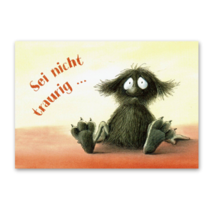Postcard Muffelmonster, Franziska Harvey