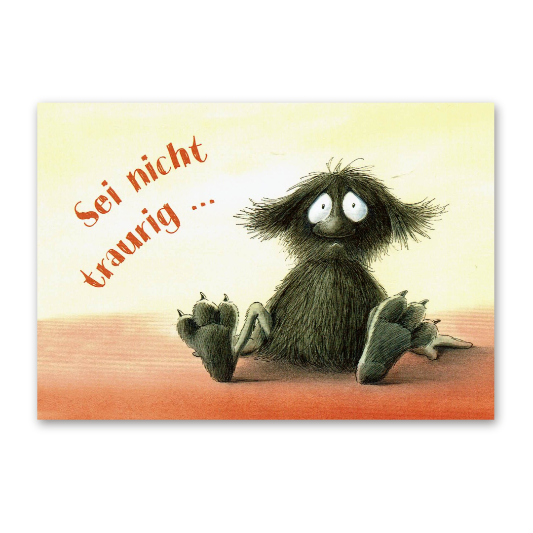 Postcard Muffelmonster, Franziska Harvey