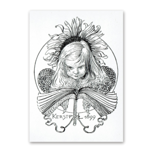 Postcard Kersti, Carl Larsson 1993