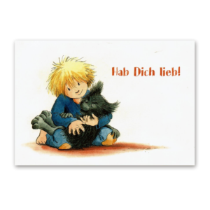 Postcard Muffelmonster, Franziska Harvey