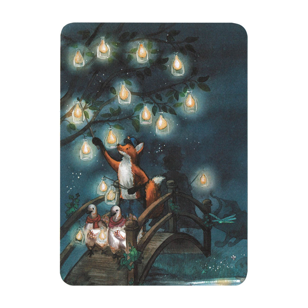 Postcard Maluna Mondschein, Tina Kraus