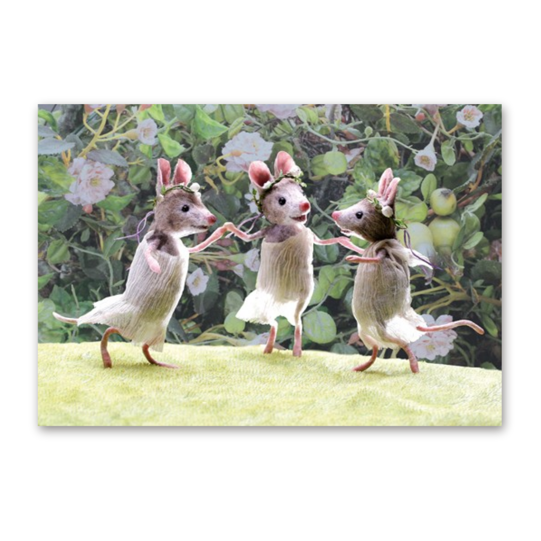 Postcard Dancing Graces, Maggie Rudy