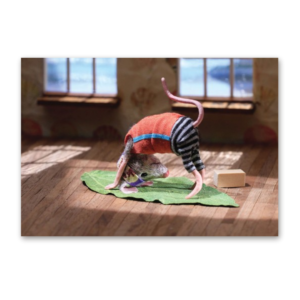 Postcard Downward Mouse, Maggie Rudy
