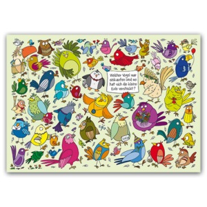 Postcard Welcher Vogel War Einkaufen, Charis Bartsch