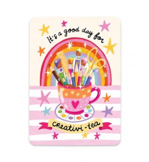 Postcard Creativi-Tea, Aniet Illustration