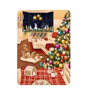 Postcard Cozy Nights, Aniet Illustration