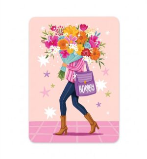Postcard Hooray, Aniet Illustration