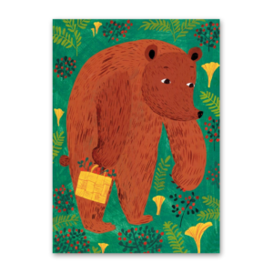 Postcard Bear, Kehvola